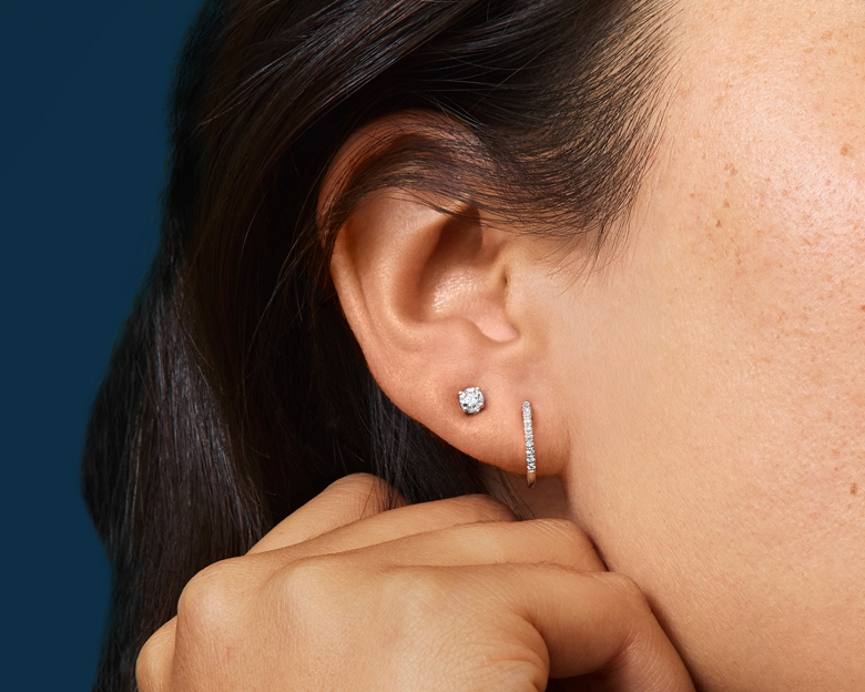 Helzberg ear piercing